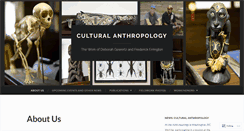 Desktop Screenshot of culturalanthro.com